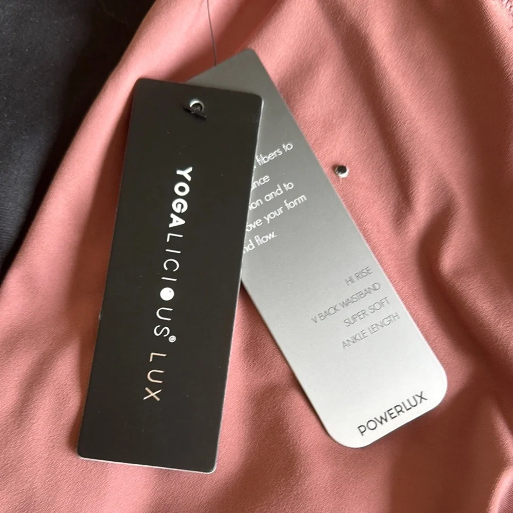 Yogalicious Pink Track Pants - Picture 4 of 4